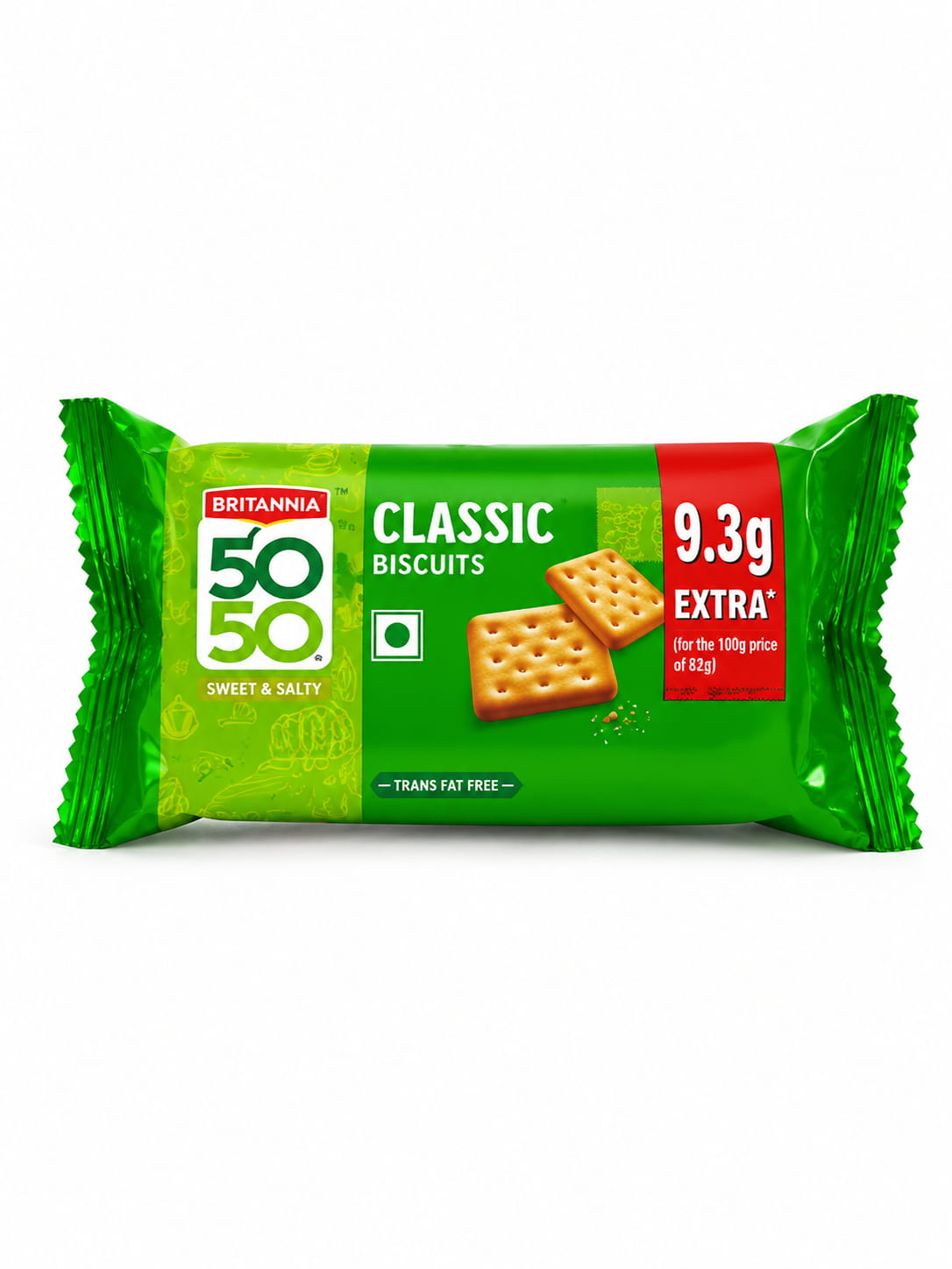 Britannia 50-50 Biscuits (Pack of 20)