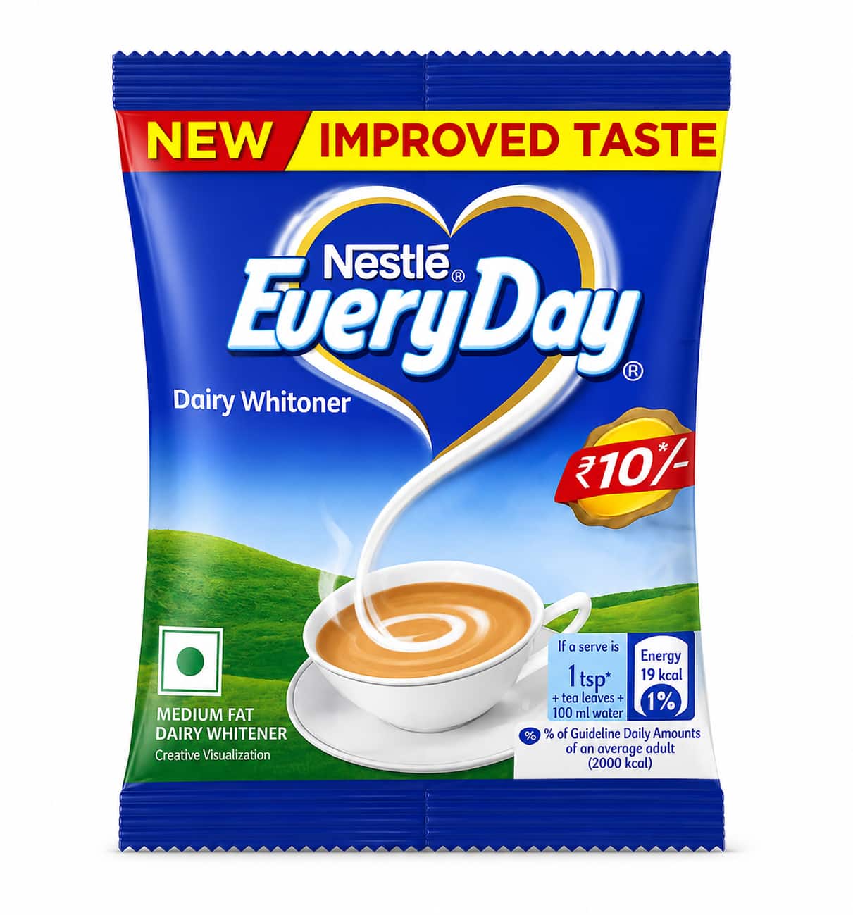 EveryDay Dairy Whitener by Nestle, 15 g Pouch (Pack of 10)
