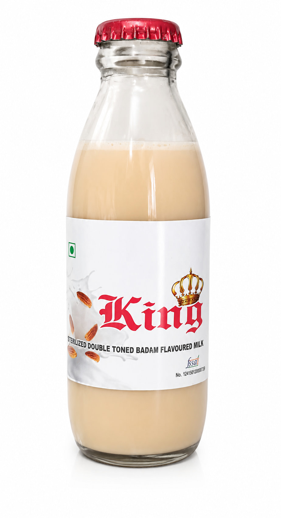 King Sterilized Double Toned Badam Flavoured Milk (PACK OF 5 )