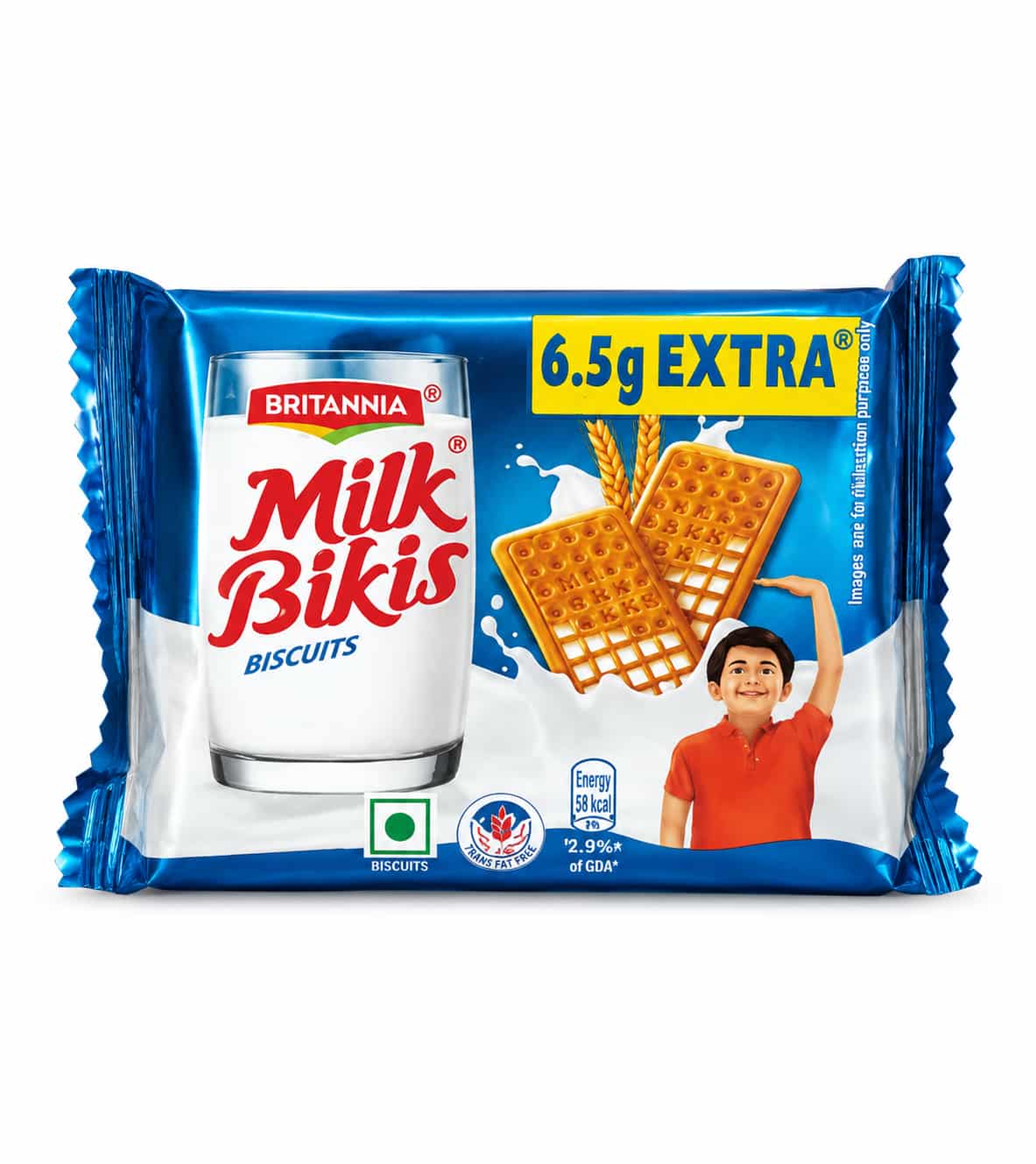 Britannia Milk  Biscuit (Pack of 4)