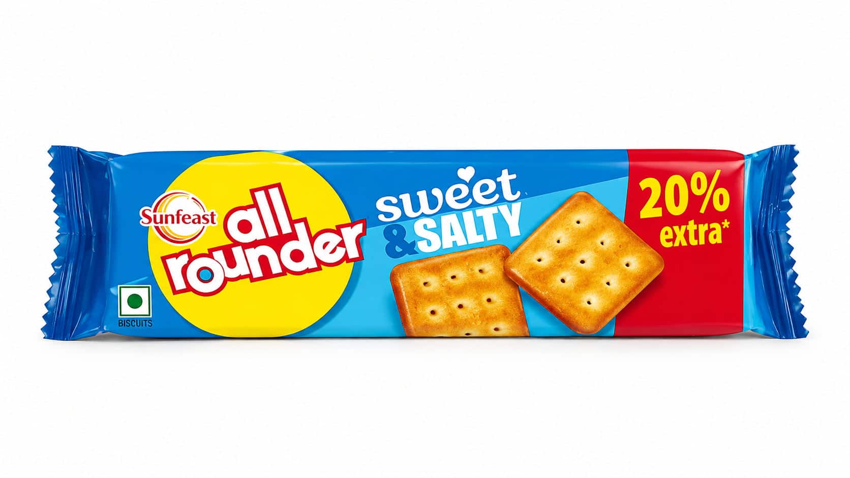 Sunfeast All Rounder Sweet & Salty (PACK OF 10 )