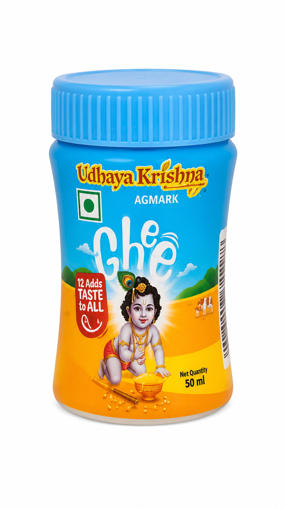 Udhaya Krishna AGMARK Ghee – 50 ml (pack of 2)