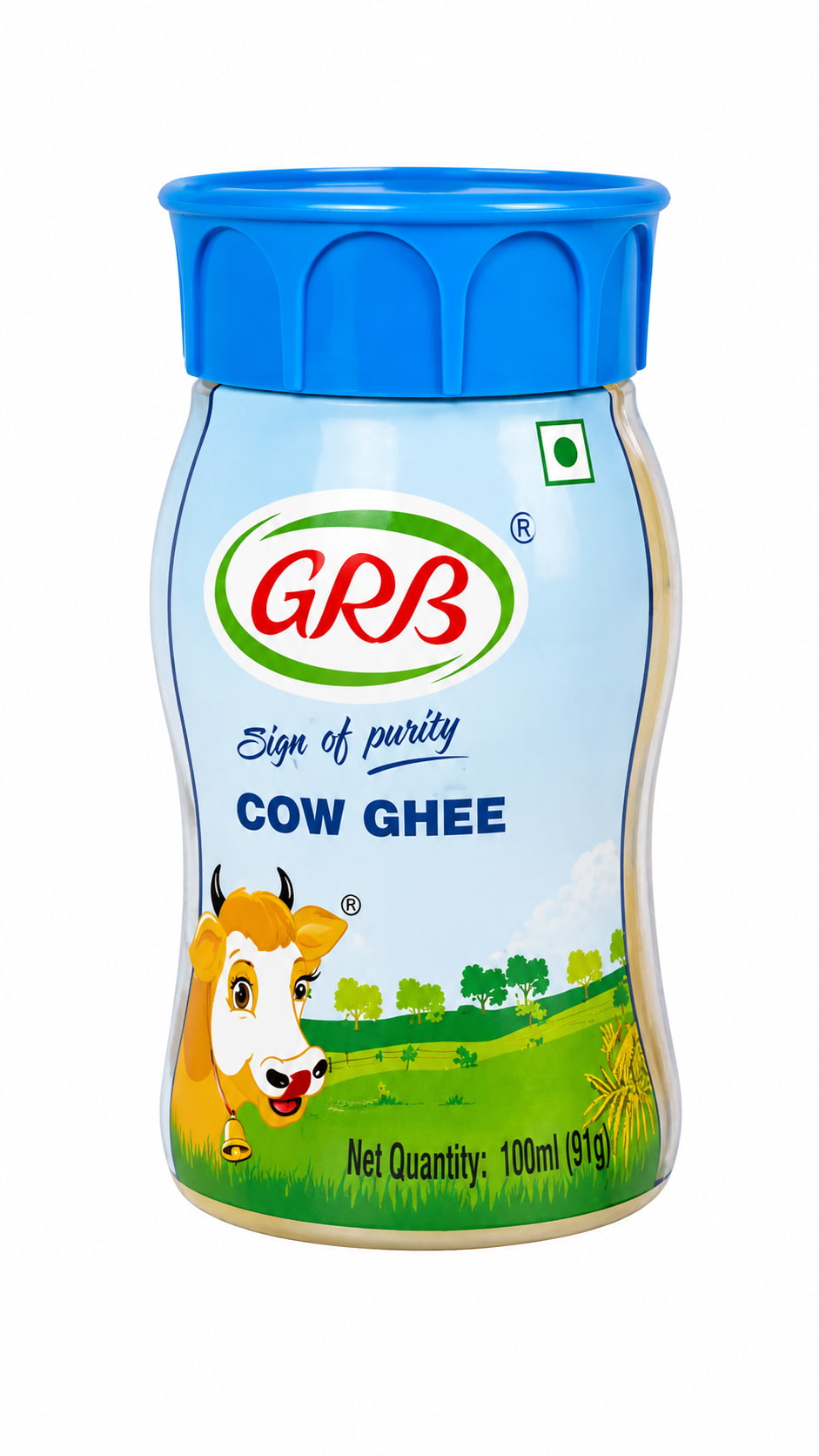 GRB Ghee Bottle, 100Ml