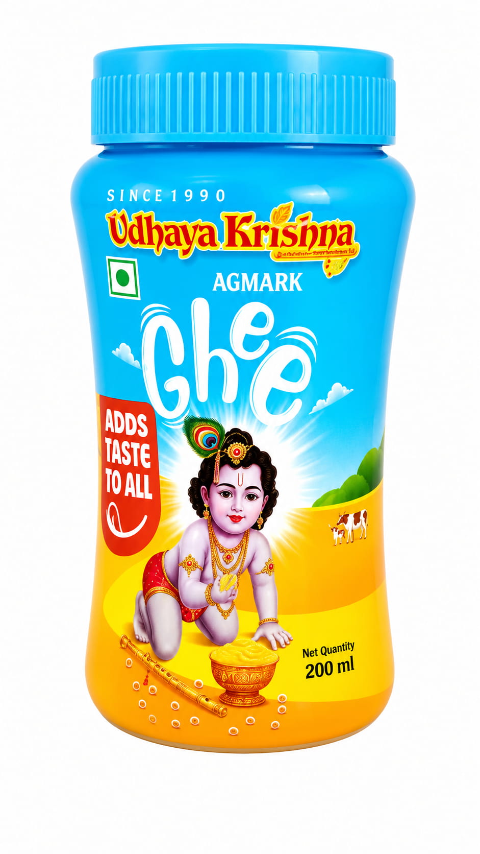 Udhaya Krishna AGMARK Ghee – 200 ml