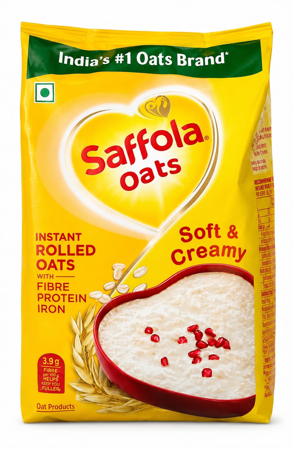 Saffola Instant Rolled Oats 400g (PACK OF 2)