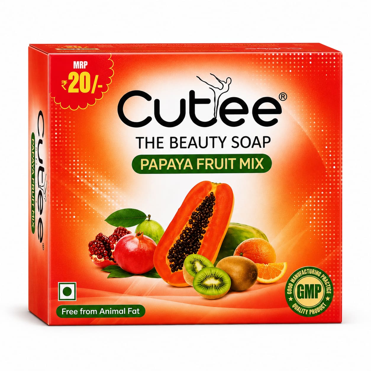 CUTEE BEAUTY SOAP (PACK OF 5 )