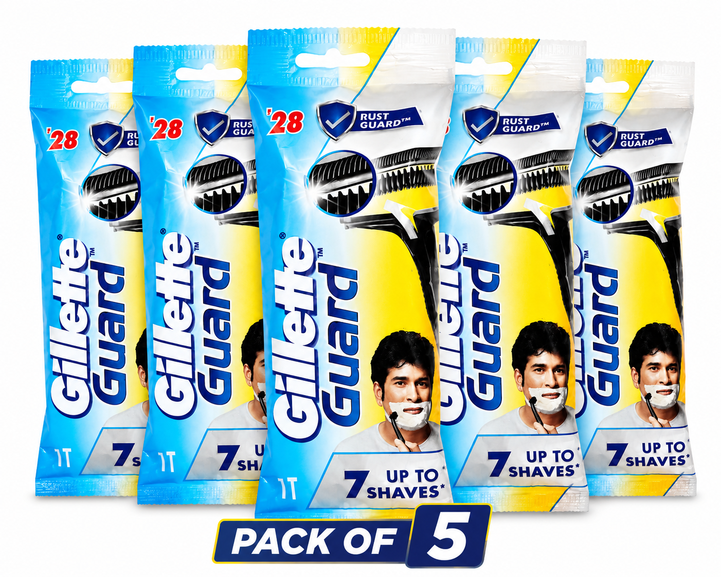 Gillette Guard Razor(pack of 5)