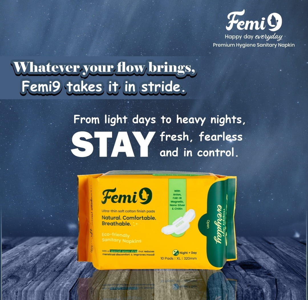 Femi9 Eco Friendly Sanitary Napkins 